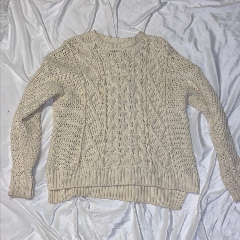 Forever 21 sweater cropped